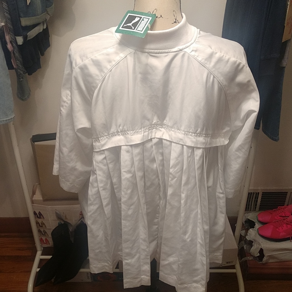 🎈Hot Item Puma Pleated Jacket, NWT, Sz Med - Picture 5 of 8